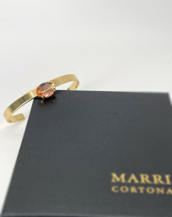 Crystal Bracelet 'Apricot'