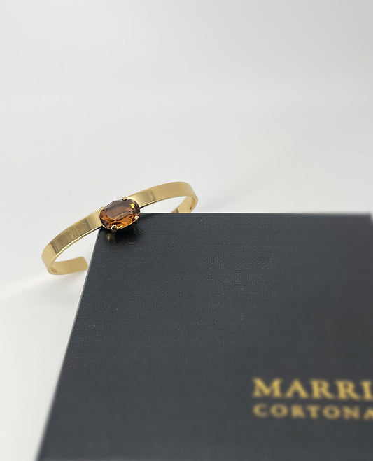 Bracciale  Cristallo 'Ambra'