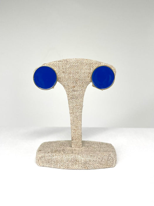 Milk Enamel Earrings