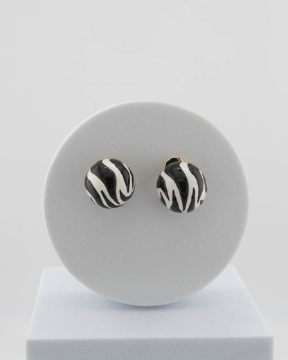 Orecchini  'Zebra'