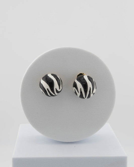 'Zebra' earrings