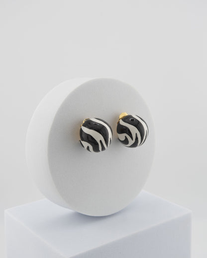 Orecchini  'Zebra'