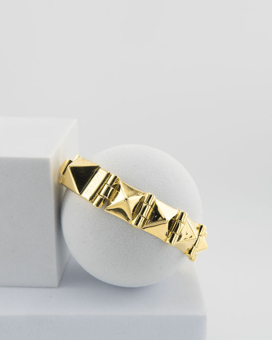 Bracciale  Piramidi e Cerniere taglia S e M