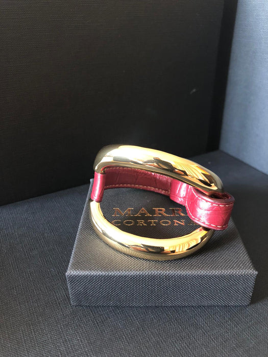 Bracciale Alligator 'Cherry red'