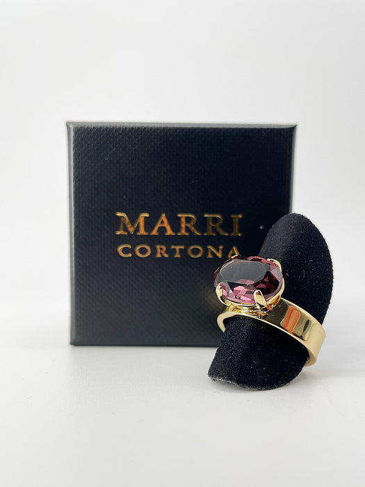 Anello Cristallo 'Purple'