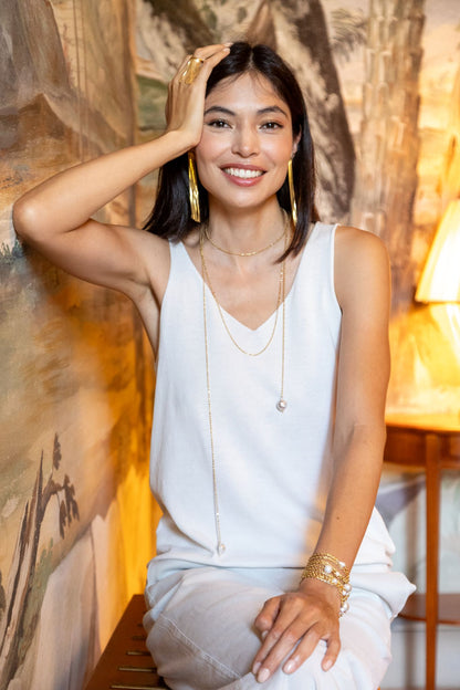 Pearl bracelet. Fits wrists up to 17 cm (S).