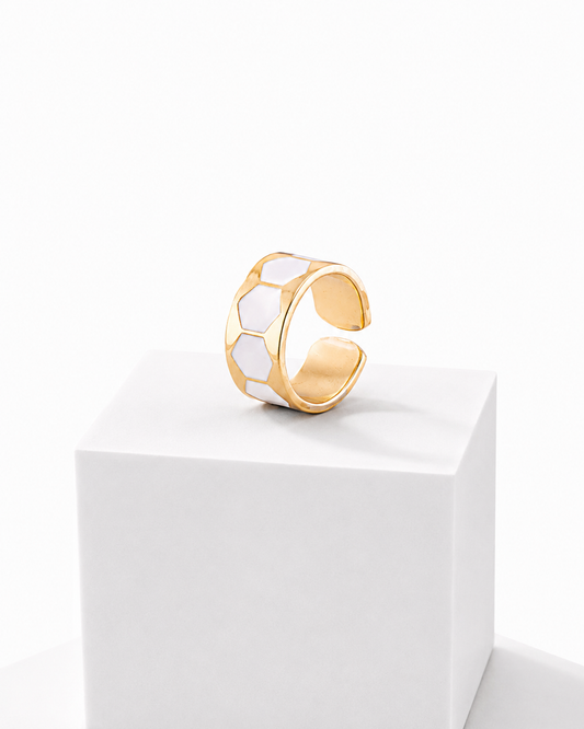 Anillo Black & White h 1 cm n.º 11