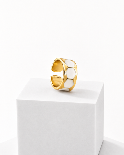 Anillo Black & White h 1 cm n.º 11
