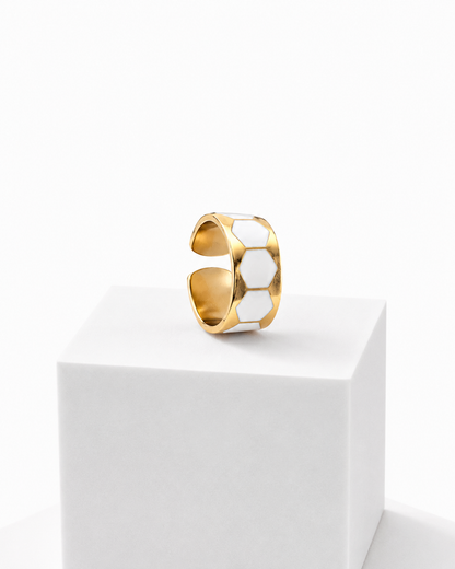 Anillo Black & White h 1 cm n.º 11