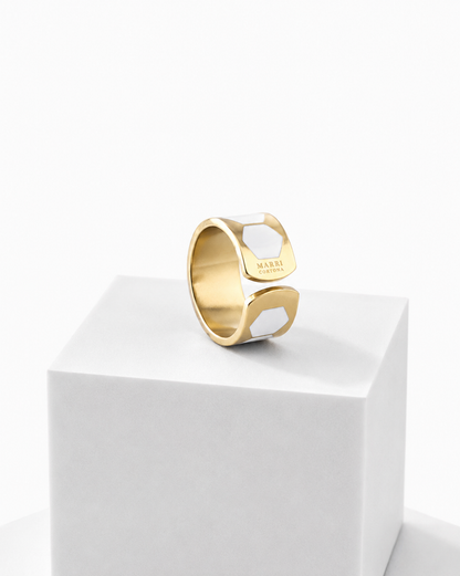 Anillo Black & White h 1 cm n.º 11