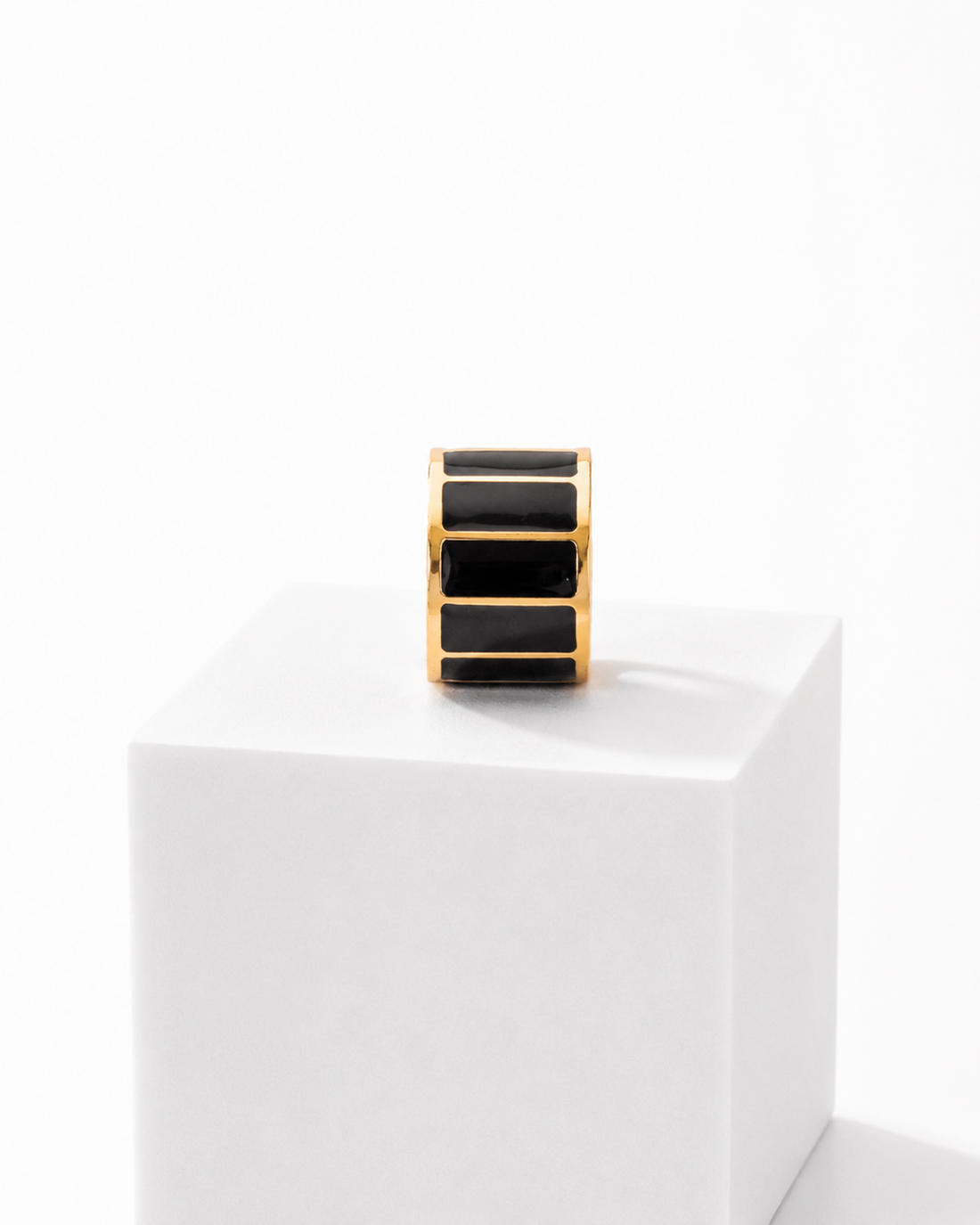 Anello Black & White h1.5 cm  Barre