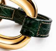 Alligator Bracelet 'Cypress Green'