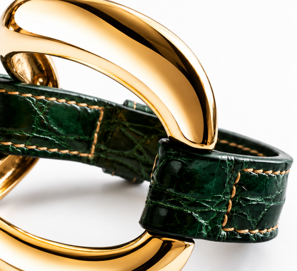 Alligator Bracelet 'Cypress Green'