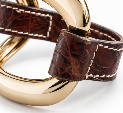 Bracciale Alligator Cuoio