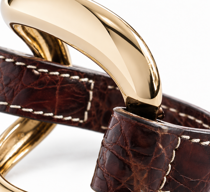Bracciale Alligator Cuoio