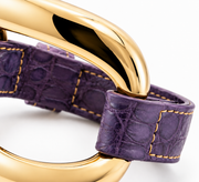 Alligator Bracelet 'Glicine'