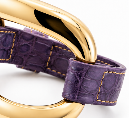 Alligator Bracelet 'Glicine'