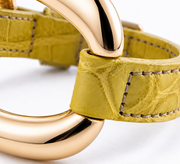 'Lemon' Alligator Bracelet