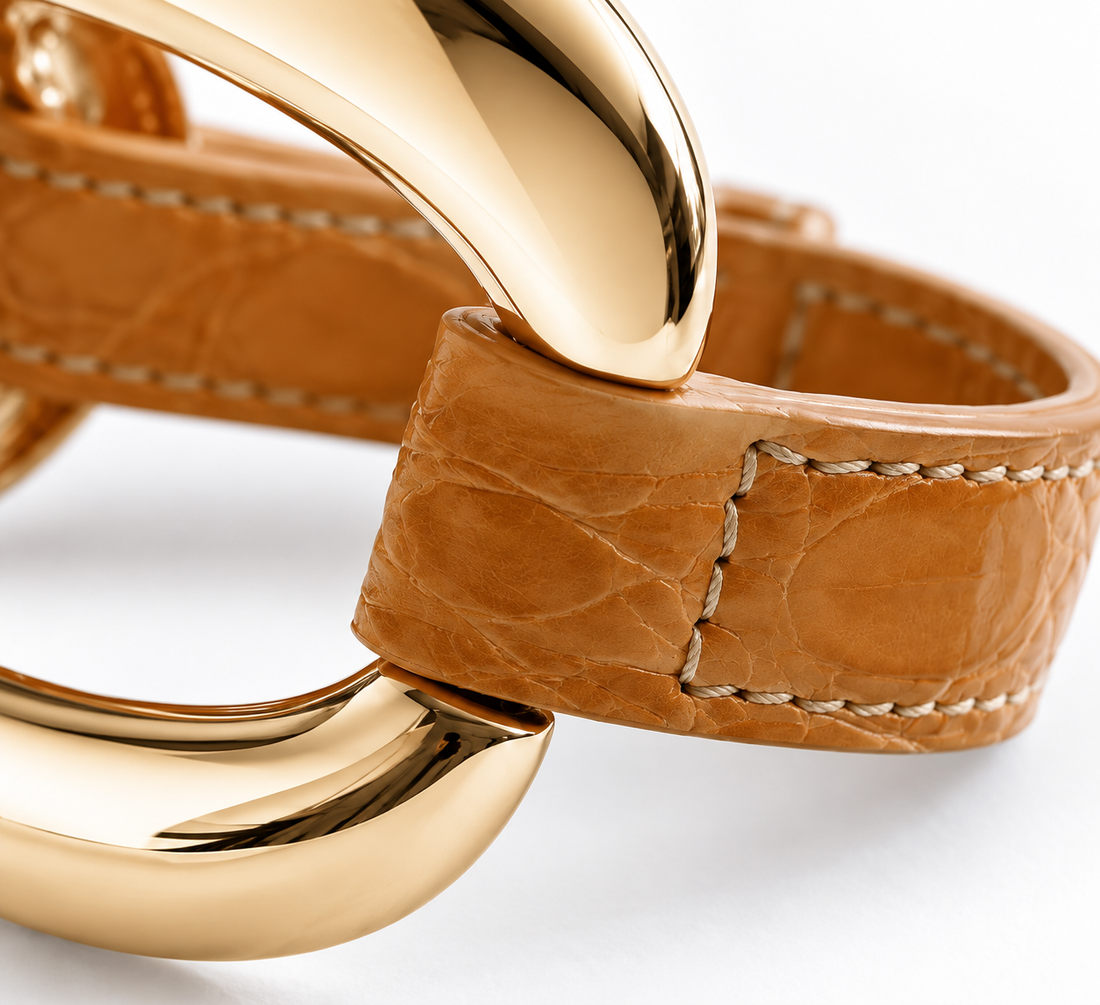 Bracciale Alligator Naturale