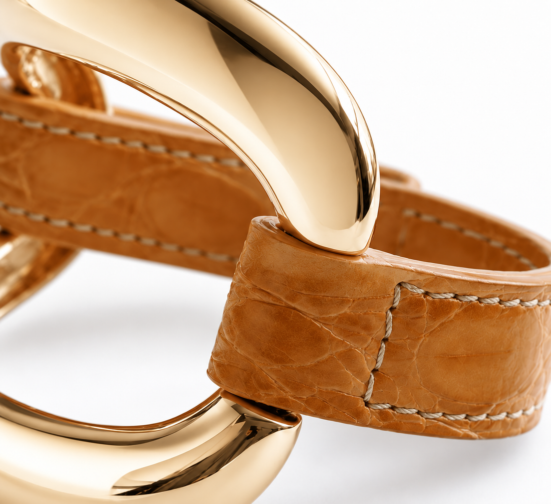 Bracciale Alligator Naturale