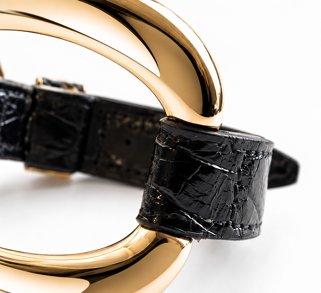 Bracciale Alligator Nero