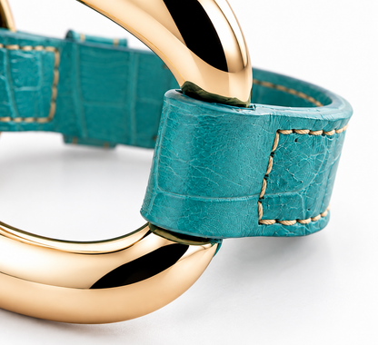 Alligator Bracelet 'Turquoise'