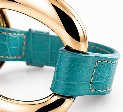 Alligator Bracelet 'Turquoise'