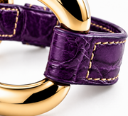 Violet Alligator Strap