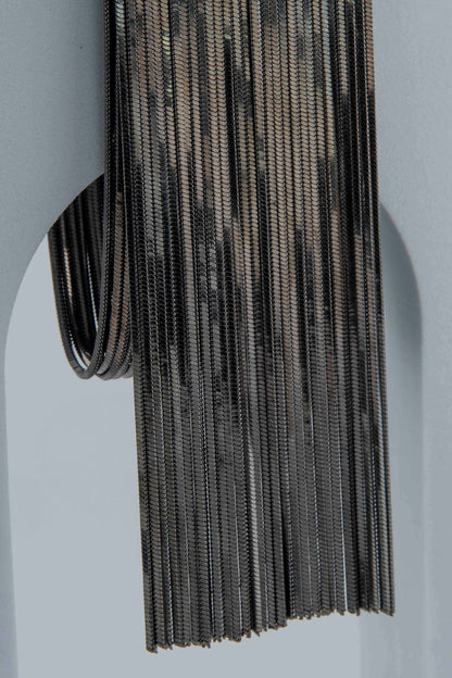 Handcrafted in Tuscany, MarriCortona Voilà Bracelet in 18k gold-plated bronze exudes movement, elegance, and bold Italian contemporary style.