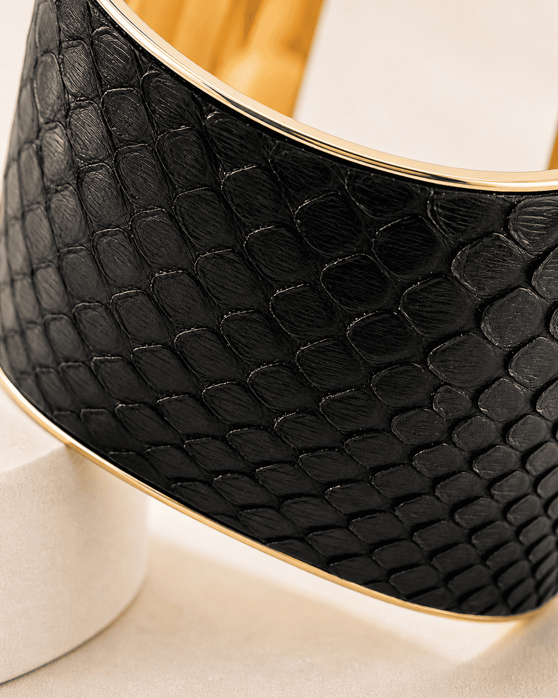 Bracciale Python Nero