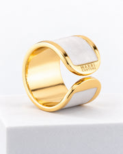 Turquoise Enamel Ring