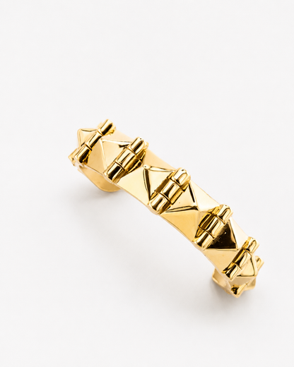 Pyramids and Hinges Bracelet size S and M