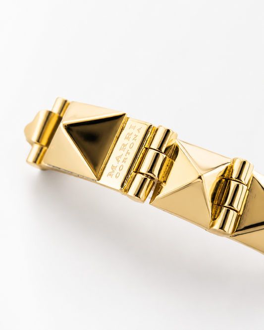 Pulsera Pirámides y Bisagras talla S y M