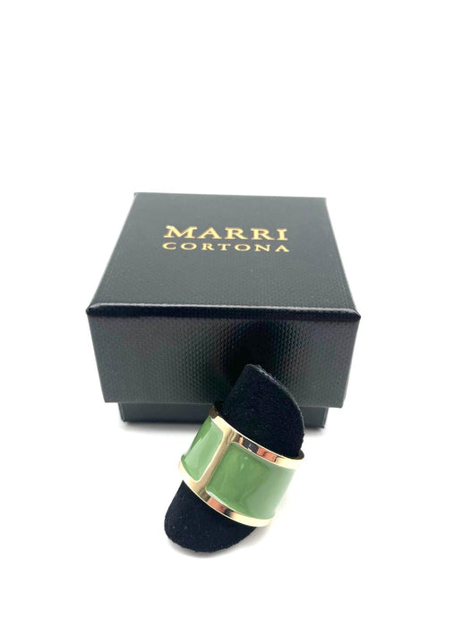 "Pistacchio" enamel ring