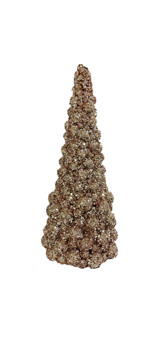 Albero di Natale a cono. Glitter