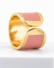 'Antique Pink' Enamel Ring