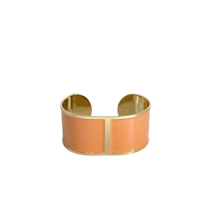 Bracciale Smalto L mm 30 'Terra Di Siena'