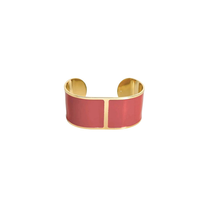 Bracciale Smalto L mm 30 'Marsala'