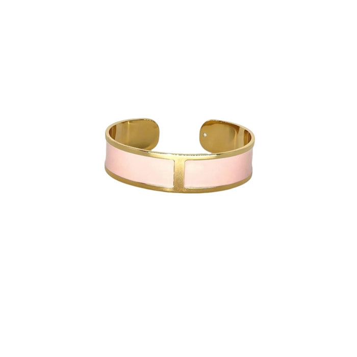 Bracciale Smalto M mm 15 'Ciclamino'