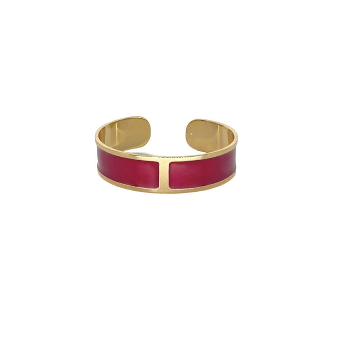 Bracciale Smalto M mm 15 Burgundy