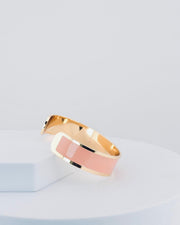 Bracciale Smalto M mm 15  'Cipria'