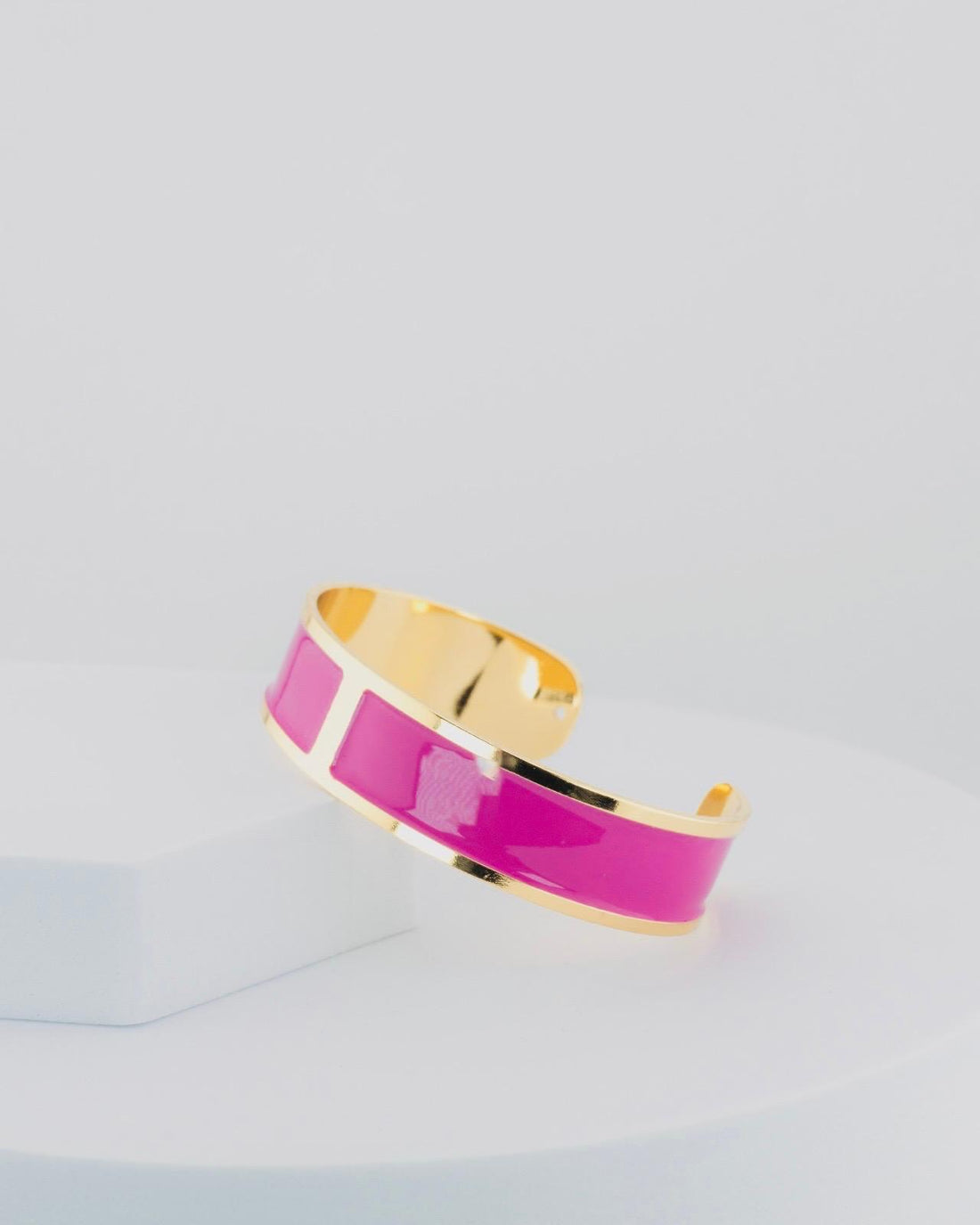 Bracciale Smalto M mm 15  'Pink Valentino'