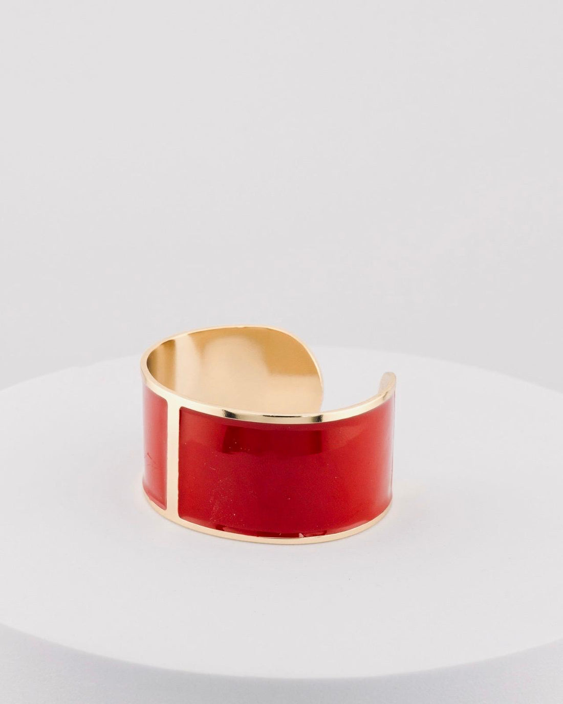 Bracciale Smalto L mm 30 'Rosso Valentino'
