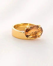 Anillo Cristal 'Ámbar'