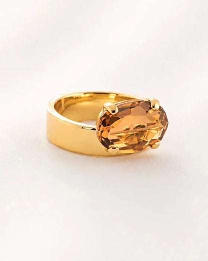 Anello Cristallo 'Ambra'