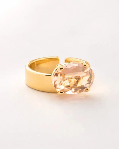 Anello Cristallo 'Champagne'