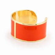 Bracciale Smalto L mm 30 'Arancio'