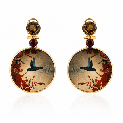 Pendientes Cromia 'Fioritura d’Oriente'