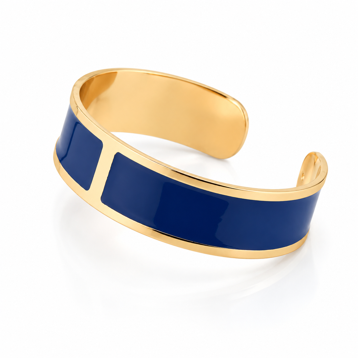 Bracciale Smalto M mm 15 'Blue China'