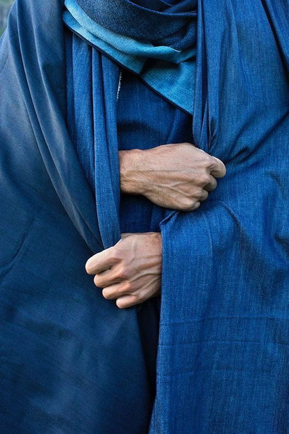 Anello smalto  'Blue di Prussia'